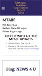 Mobile Screenshot of mtabenefitfund.org